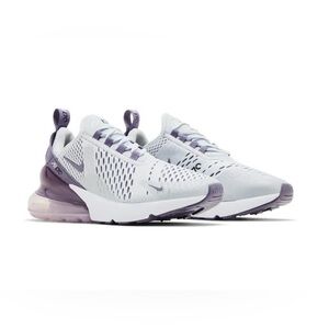Nike Women’s Air Max 270–Pure Platinum/lilac bloom ✨size 9✨